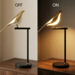 Proudome Bird LED Table Lamp for Bedroom | Decorative Modern Bedside Lamp for Home Decor & Living Area - Image 7