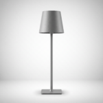 Proudome Gray LED Table Lamp with Touch Control | Modern Bedside & Desk Mood Light - Image 2