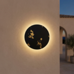 Proudome Black Marble Finish LED Wall Light for Indoor & Outdoor Spaces - Image 5