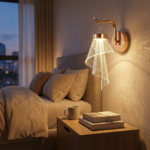 Proudome Rose Gold Acrylic LED Wall Light | 3-in-1 Color Mode Designer Wall Sconce - Image 3