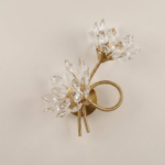 Proudome Crystal Flower Wall Light | Decorative Wall Lamp with G9 Bulb Included - Image 2