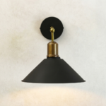 Proudome Industrial Metal Wall Light | Modern Black Decorative Wall Sconce (Bulb Not Included) - Image 4