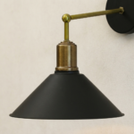 Proudome Industrial Metal Wall Light | Modern Black Decorative Wall Sconce (Bulb Not Included) - Image 5
