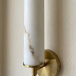 Proudome 3 Color Mode LED Wall Light | Modern Marble Effect Decorative Gold Wall Lamp - Image 6