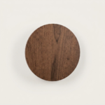 Proudome Wood Finish LED Wall Light | Modern Round Indoor Outdoor Decorative Wall Lamp - Image 2