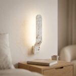 Proudome Marble Finish Metal LED Wall Light | Modern Designer Wall Sconce for Home Interiors - Image 3