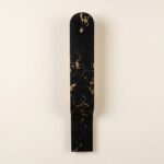 Proudome Black Marble Finish LED Wall Light | Modern Decorative Indoor Outdoor Wall Sconce - Image 2