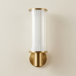 Proudome Modern LED Wall Light | Decorative Cylindrical Gold Wall Lamp - Image 2