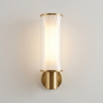 Proudome Modern LED Wall Light | Decorative Cylindrical Gold Wall Lamp - Image 5