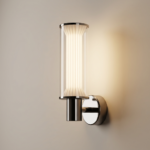 Proudome Modern LED Wall Light | Black Cylindrical Decorative Wall Lamp