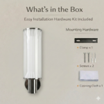 Proudome Modern LED Wall Light | Black Cylindrical Decorative Wall Lamp - Image 8