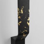 Proudome Black Marble Finish LED Wall Light | Modern Decorative Indoor Outdoor Wall Sconce - Image 6