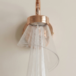 Proudome Rose Gold Acrylic LED Wall Light | 3-in-1 Color Mode Designer Wall Sconce - Image 6