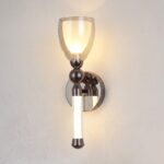 Proudome Smokey Glass LED Wall Light | Modern Decorative Wall Sconce